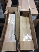 Torebki szare z okienkiem 340x105 1000 szt