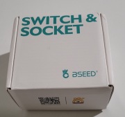 Gniazdko Szklane BSEED USB-A + USB-C 20W | Białe | NOWE