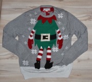 16^ F&F Świąteczny sweter  elf XL