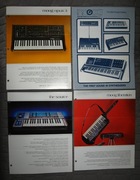 Moog the source, opus 3, memorymoog, liberation - zestaw broszur