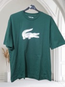 Koszulka Lacoste Sport zielona męska t-shirt premium krokodyl logo