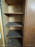 Stara szafa przedwojenna antyk rozkładana do renowacji 