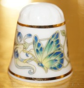 TOZAN JAPAN NAPARSTEK KOLEKCJONERSKI - NOWY MOTYL