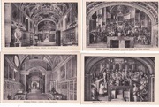 Włochy. Watykan. Biblioteka Watykańska - 1910/20 - 20 szt.