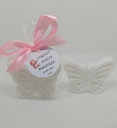 Mydlany motylek Podziękowania dla gości 