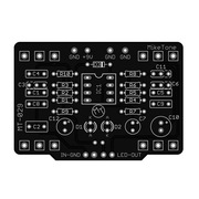 MI AUDIO CRUNCH BOX DISTORTION REPLIKA - PŁYTKA PCB 