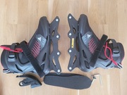 Rolki Rollerblade Zetrablade 43 - Stan IDEALNY ALE BEZ KÓŁEK