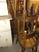 PRL krzesła ZMFG Radomsko / Giętobuk 7 szt odbiór Łódź