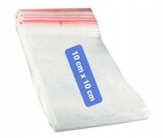 Woreczki strunowe 10cm x 10cm - 100 szt.