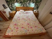 łóżko drewniane 160 x 200