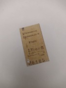 Magnes Bilet PKP Schivelbein - Koslin