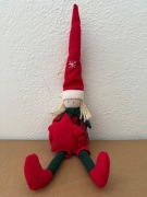 krasnoludek Skrzat Z Gwiazdką Boże Narodzenie Święta Xmas Christmas 30 cm