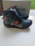 Trzewiki kozaki ocieplane zimowe Kornecki 6036 granat rozmiar 29