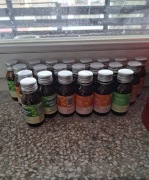 72x buteleczka 60 ml na shoty zdrowotne, wymyte 