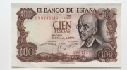 Banknot 100 peseta Hiszpania 1970 P.152 aUNC