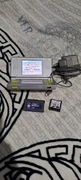 Konsola nintendo DS lite zestaw z ładowarką i grami unikalna kolorystyka