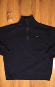 Sweter Marc O'Polo r. XXL granatowy męski z golfem zapinany bawełna 