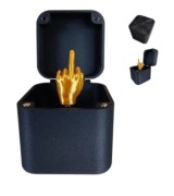 Śmieszny Prezent Środkowy Palec dla Przyjaciela Żart