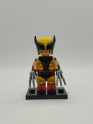 Minifigurka Wolverine czerwony z świata Marvel X-men Kompatybilna z LEGO
