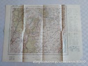 II RP - koronowo - mapa 1:100000 - WIG 1934
