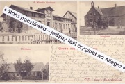 CZARNE DOLNE NIEDERZEHREN Gardeja Kwidzyń Marienwerder gospoda szkoła ~1900