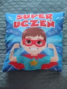 Poduszka dekoracyjna Super Uczeń dziecko dziecięca dla dziecka