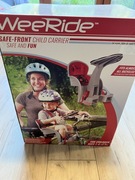 Fotelik rowerowy przedni WeeRide Safe Front czerwony