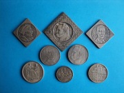 8 sztuk monet - zestaw