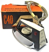 Żelazko PRL Typ C40 Predom Dezamet 1974r 1000W Vintage