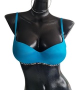 Niebieski turkusowy  Biustonosz typu balkonetka  Victoria's Secret 34C