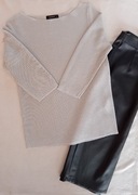 Sweterek Reserved rozmiar S srebrny,szary