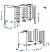 Łóżeczko niemowlęce 