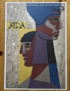 Plakat Aida Józef Mroszczak opera polish poster teka plakatu