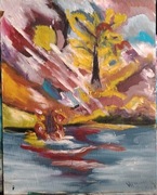 Obraz olejny na płótnie 40 50 