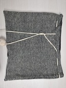 Spódnica manoush pompony dzianina sweter 