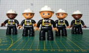 Lego Duplo drużyna strażacka - zestaw 5 strażaków