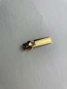 Suwak złoty na taśmę suwakową 5mm