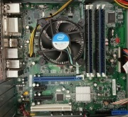 Procesor Intel Core i7 2600 + 16GB ram DDR3 + płyta główna matx + maskownic