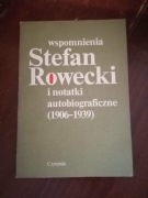 Wspomnienia Stefan Rowecki i notatki autobiograficzne
