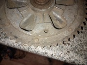 Zębatka Jawa 350 TS zabierak Jawa 350 bęben hamulcowy