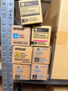Konica Minolta TN216K x 3 + TN216Y + TN216C + 2 x katun