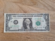 banknot * 1 dolar * USA