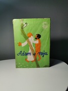 Stara książka komiksy Effel J. Adam w raju 1957 r. vintage prl