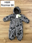 Kombinezon zimowy dla chłopca H&M rozmiar 86 Myszka Miki