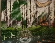 Obraz akrylowy na płótnie 30*40   