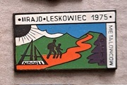 ANDORIA II RAJD METALOWCÓW LESKOWIEC 1975 - odznaka PTTK 