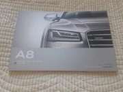 2016 Audi A8 & S8 Prospekt niemiecki 118 stron A8 L W12 9 / 2015