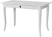 IKEA LEKSVIK biurko drewniane, białe, 119x60x74 cm