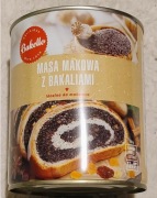 Bakello masa makowa z bakaliami 850 g puszka