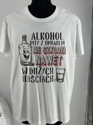 t-shirt z nadrukiem 